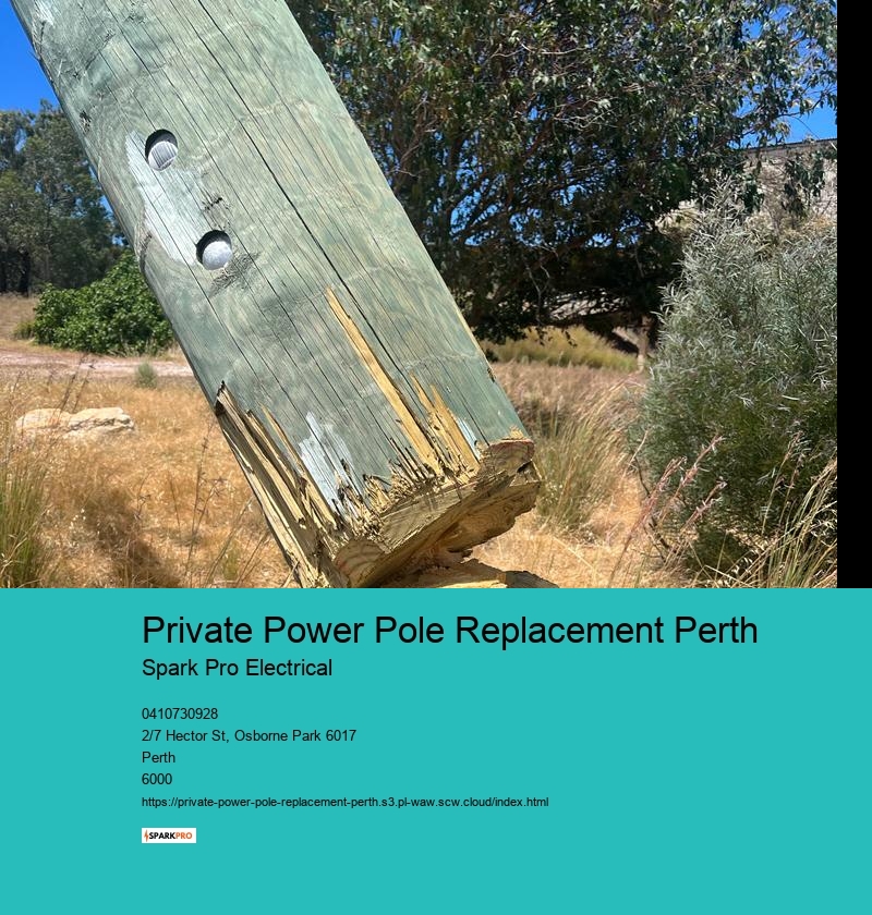 Specialised Power Pole Replacement Techniques