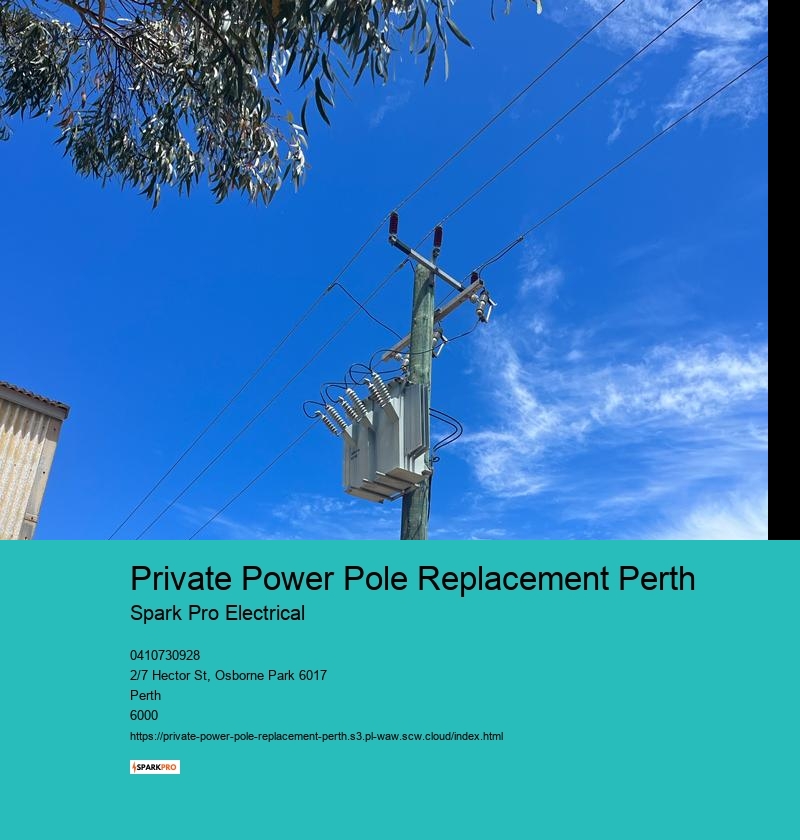 Comprehensive Power Pole Services for Perth