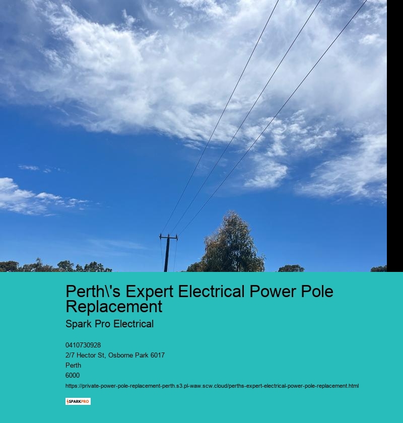 Expert Power Pole Replacement for Perth
