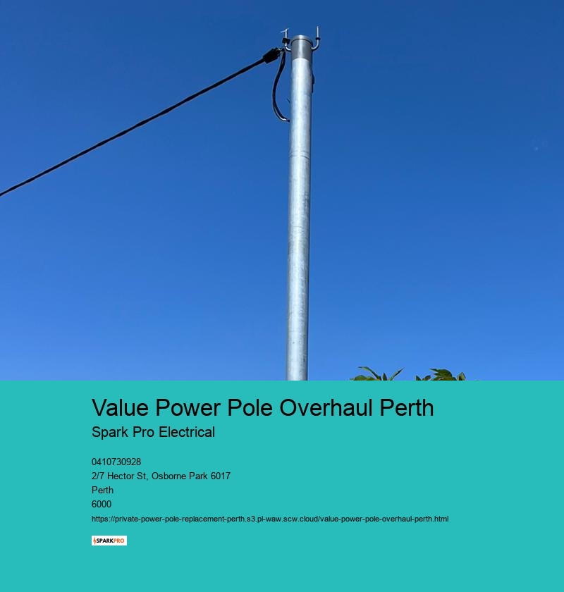 Electricial Power Pole Replacement in Perth